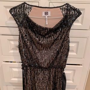 Laundry black sequin dress, size 2
